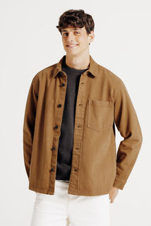 Surchemise en jean coton
