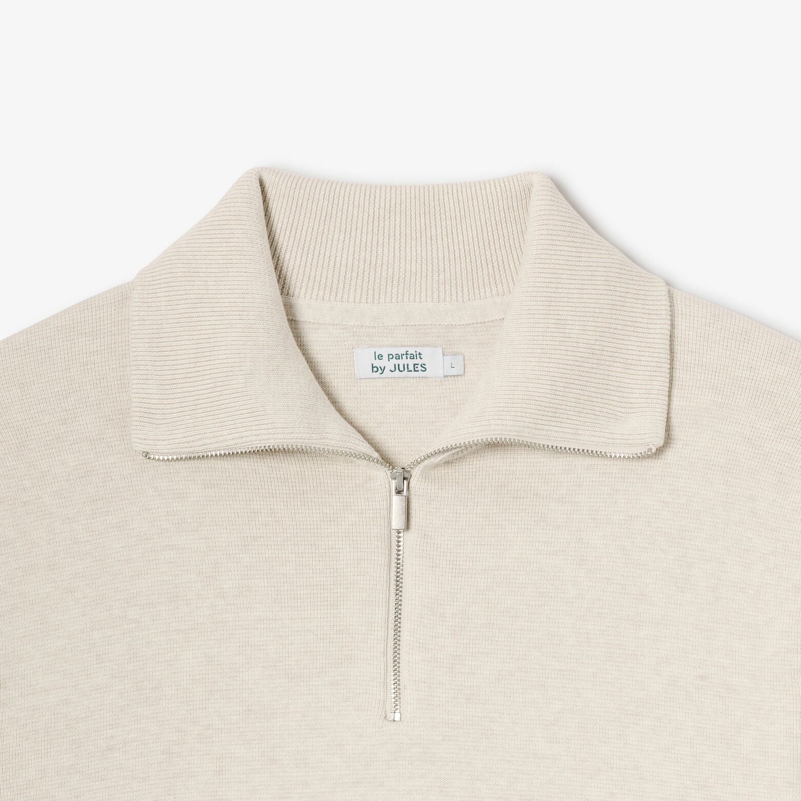 "Le Parfait by JULES" trui met truckerskraag