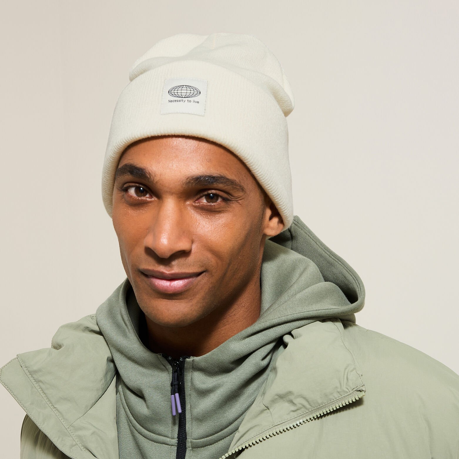 Lange wollen `beanie&iquest; muts