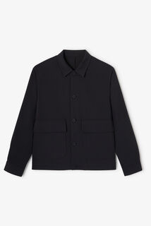 Veste boutonn&eacute;e col chemise