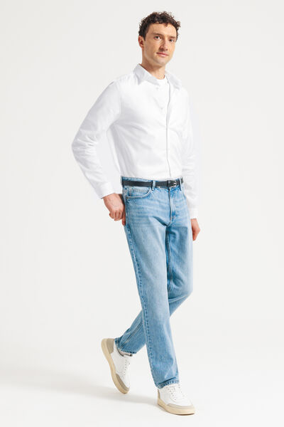 Chemise slim coton