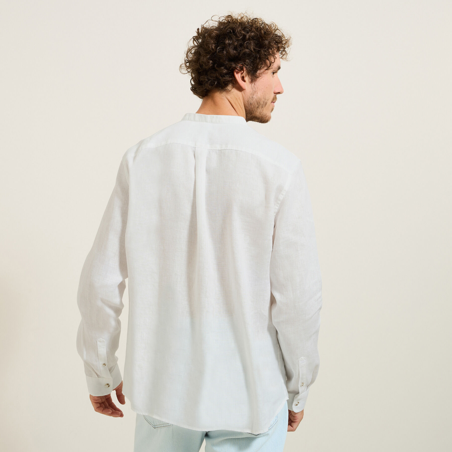 Chemise col mao homme jules new arrivals