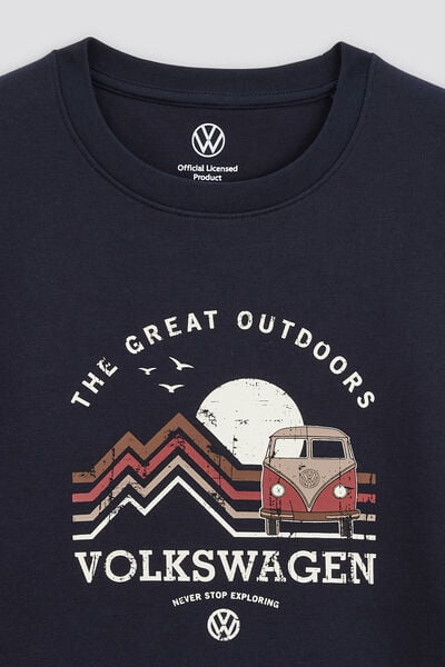 Sweater met print, licentie Volkswagen 