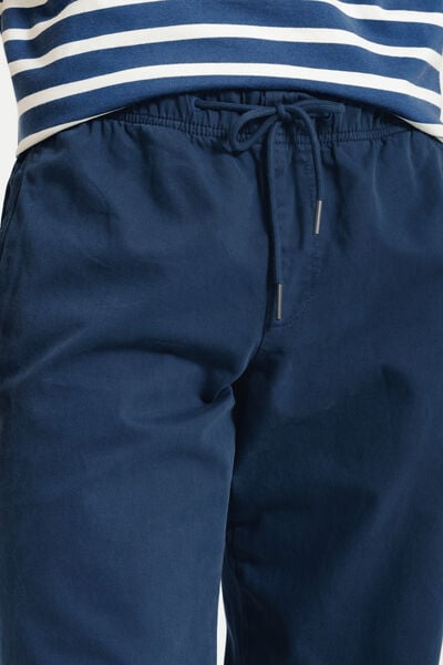 Pantalon straight taille élastiquée