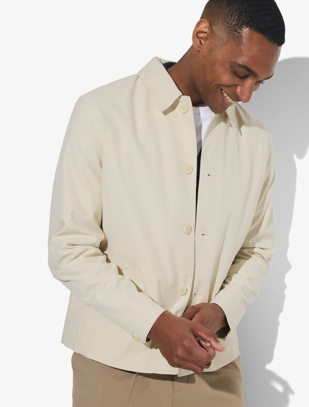 Veste mi-saison col chemise