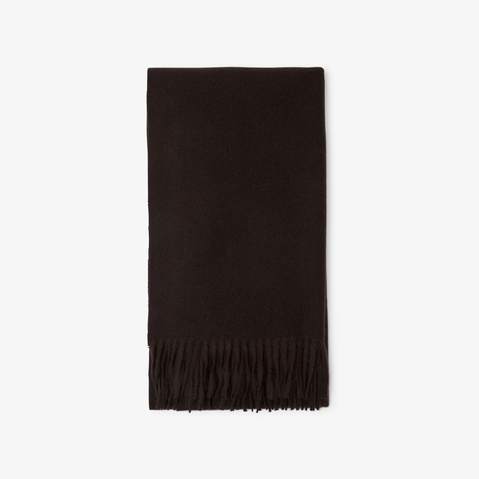 Effen sjaal met zacht aspect