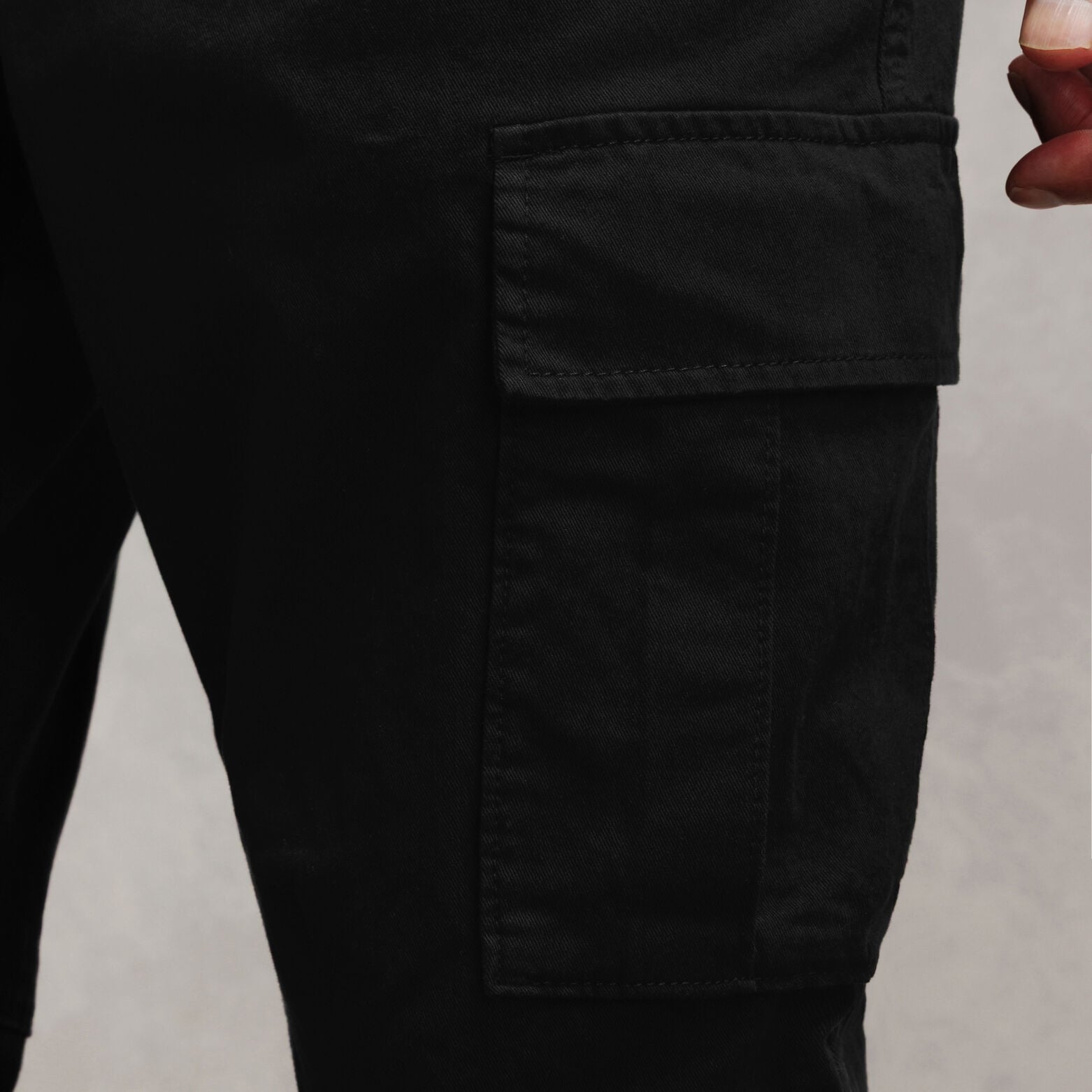 Pantalon cargo uni