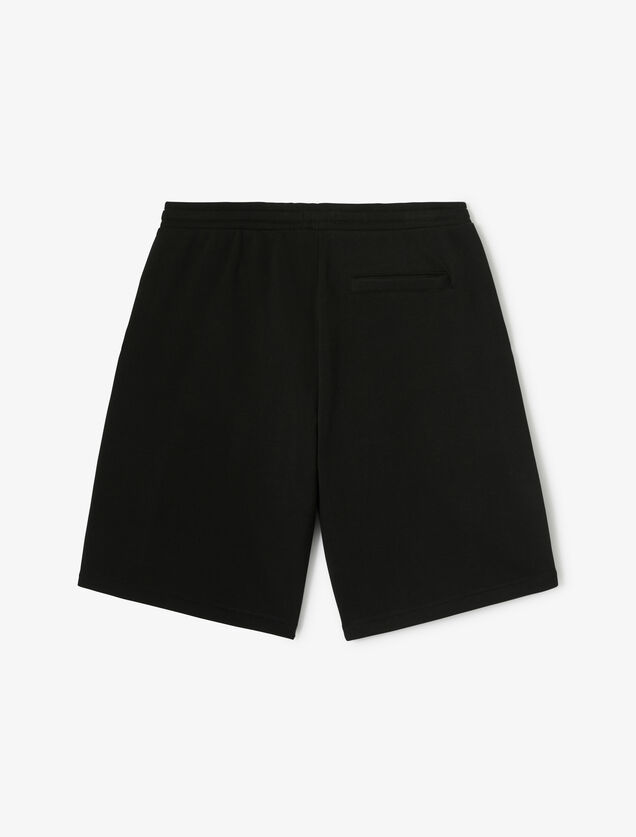 Short en molleton taille élastiquée