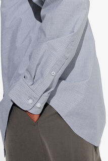 Chemise en coton ray&eacute;e