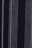 Chemisette regular rayures en coton texturé
