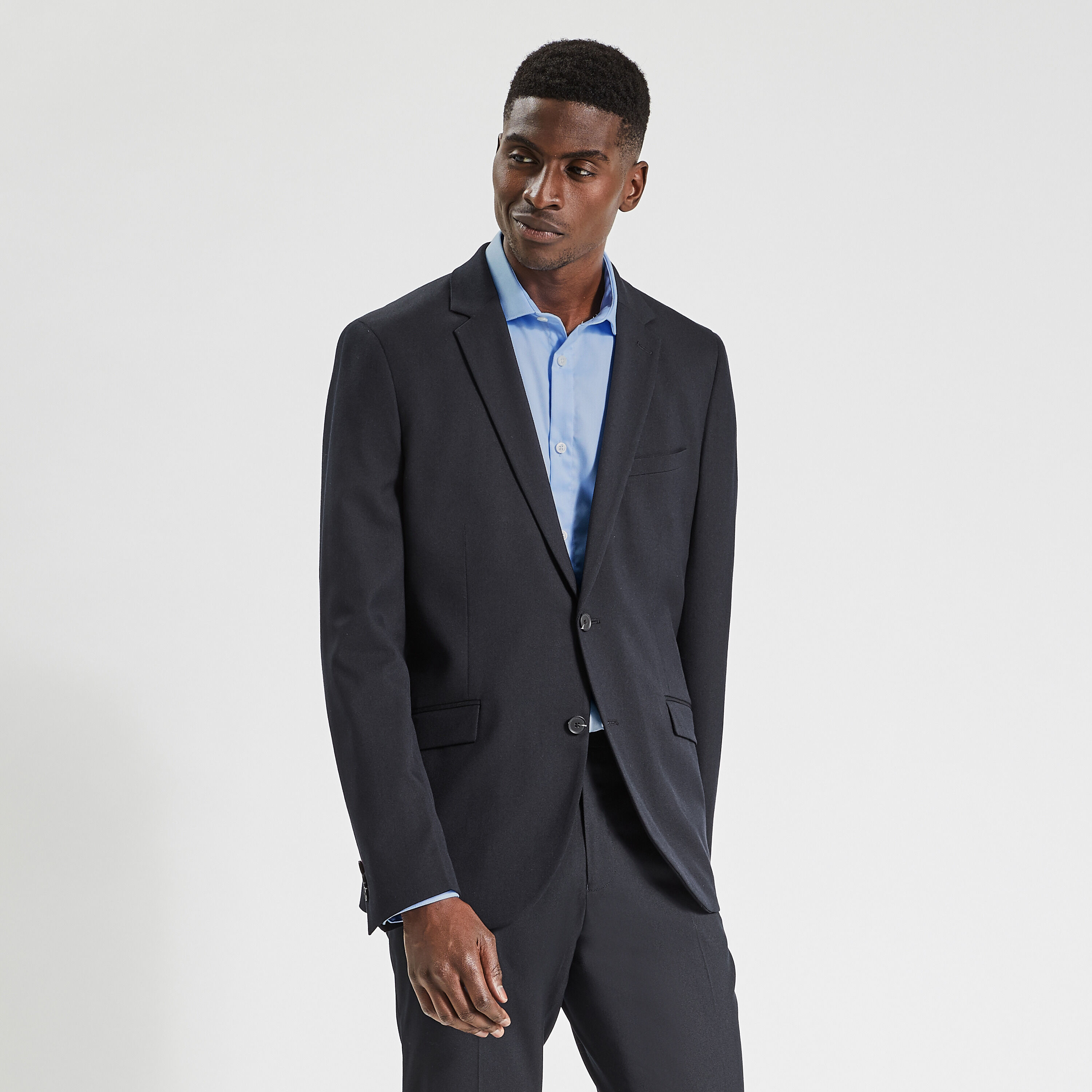 Veste de costume coupe slim Bleu Marine Jules
