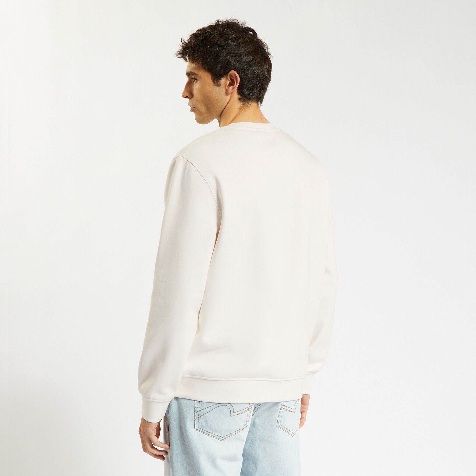 Sweater met ronde hals, licentie Smiley