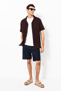 Bermuda en coton lin