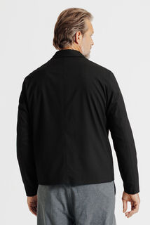 Veste zipp&eacute;e col chemise