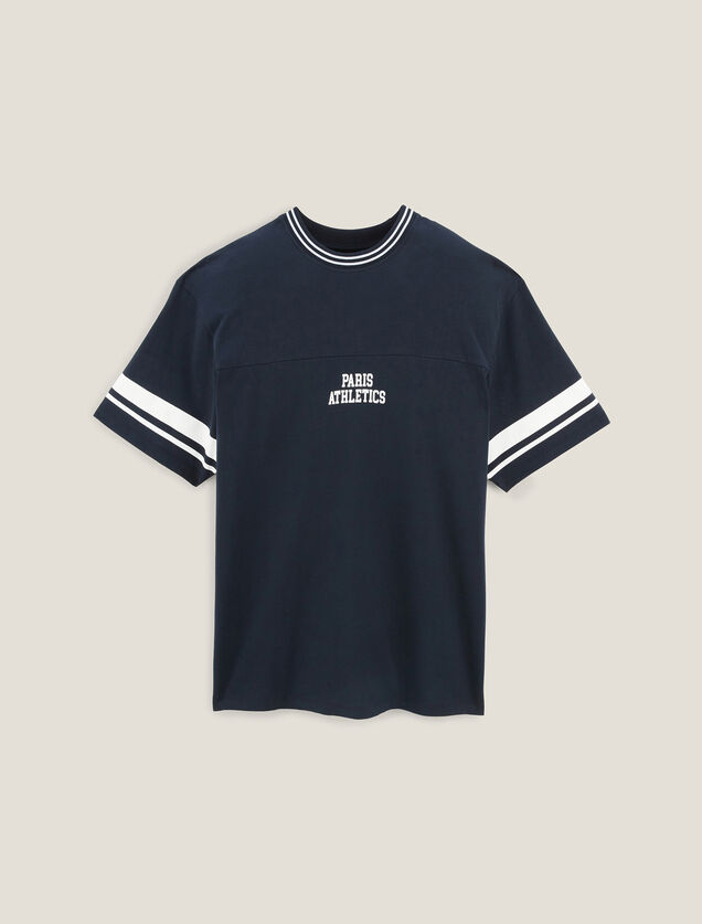 Tee shirt relax imprim&eacute; Paris Athletics