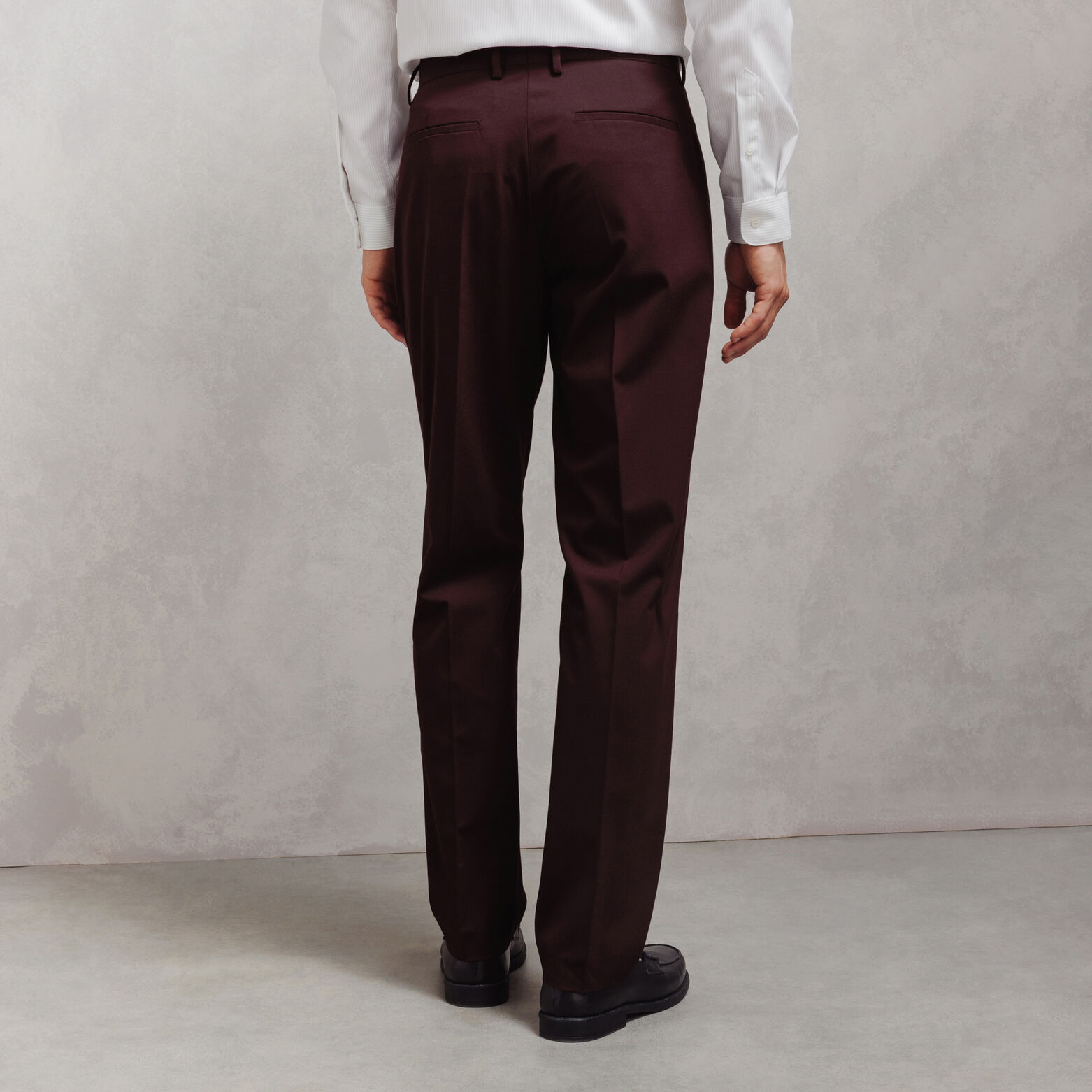 Pantalon de costume confort uni