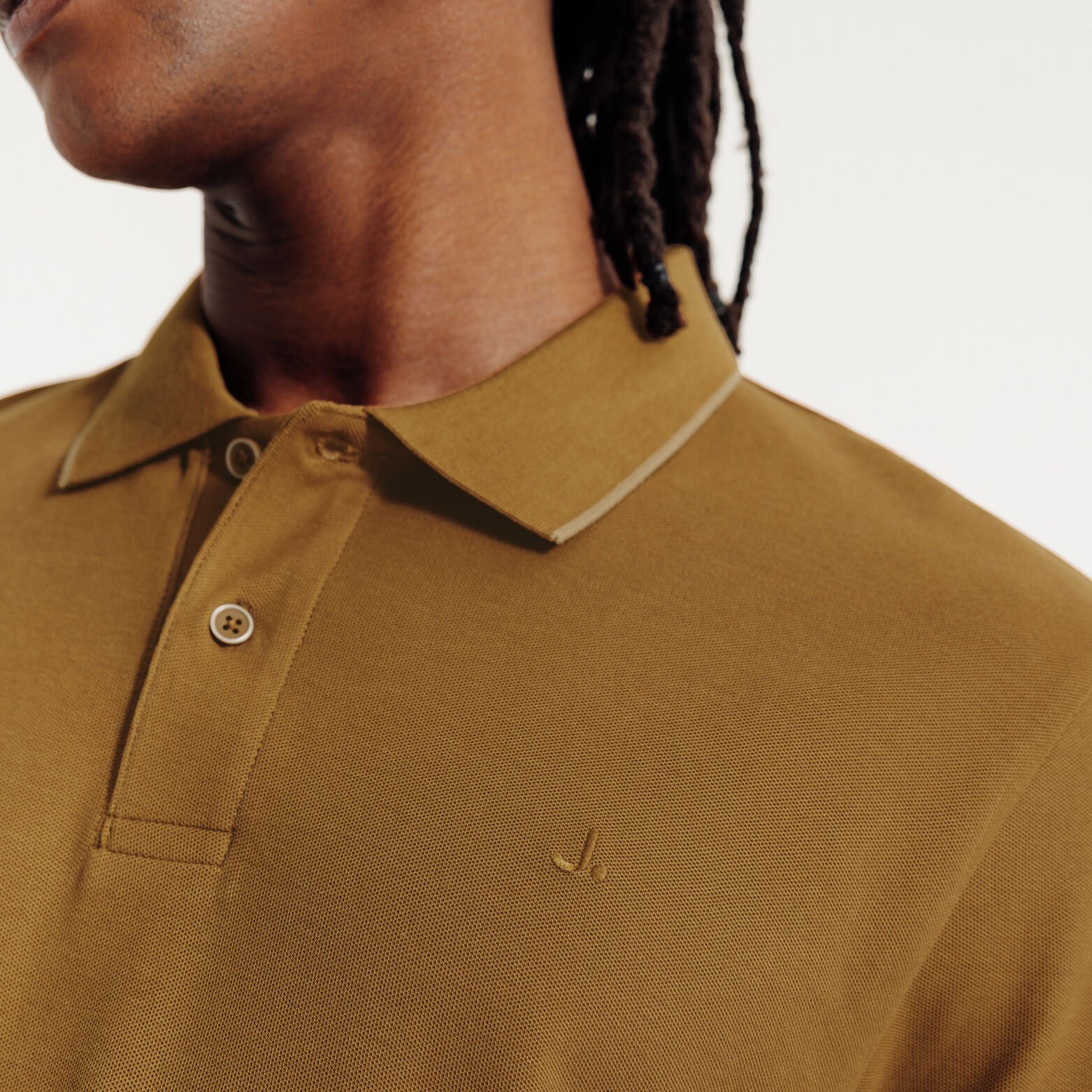 "Le Parfait by Jules" effen polo korte mouwen 