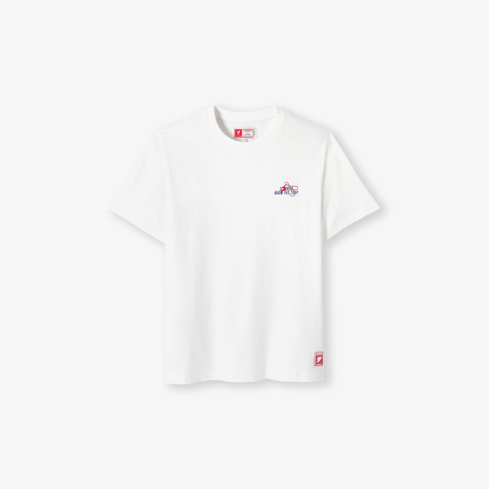 Tee shirt brod&eacute; licence L'&Eacute;quipe