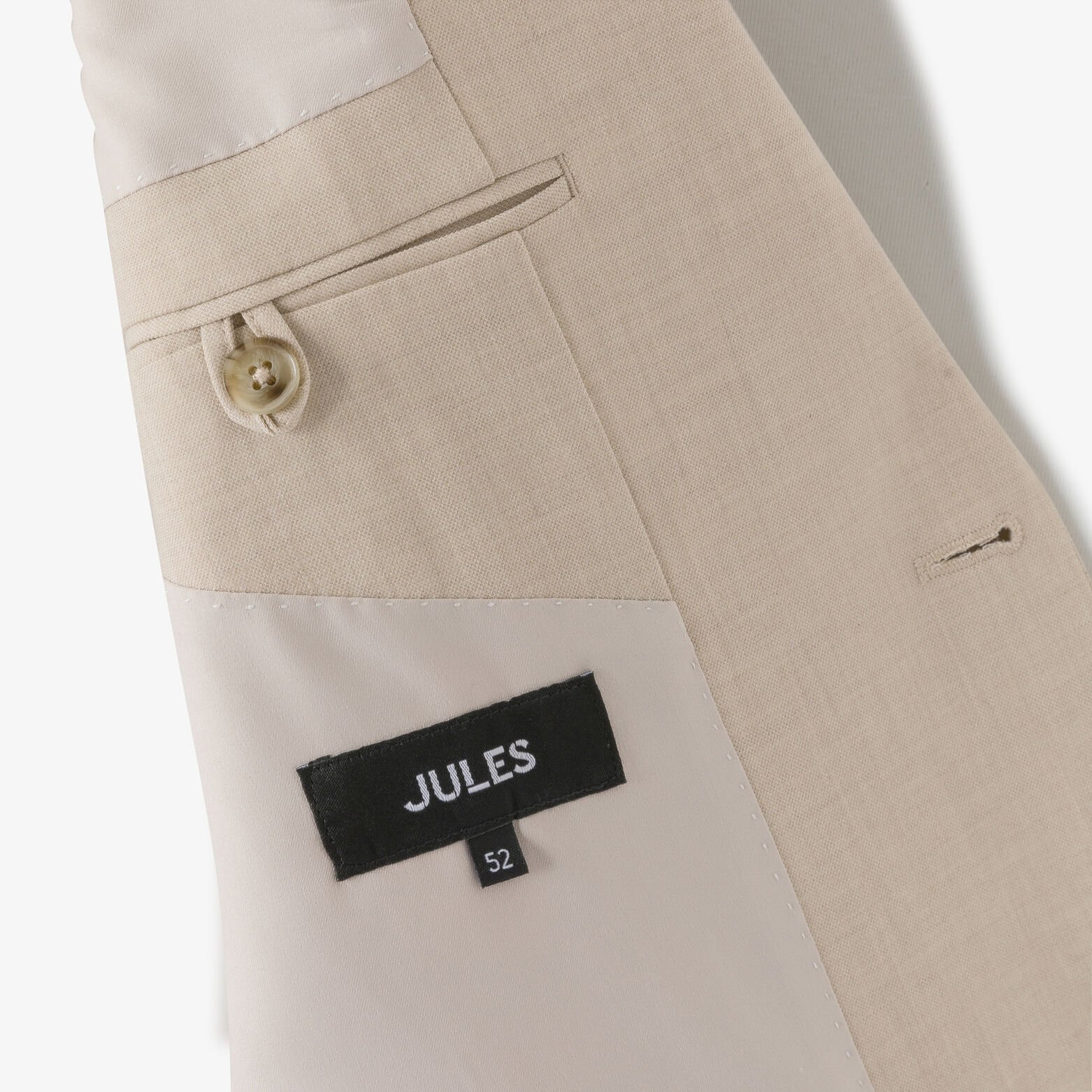 Tweekleurig comfort fit kostuumvest