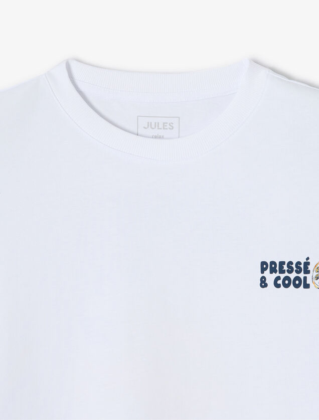 T-shirt ronde hals met print