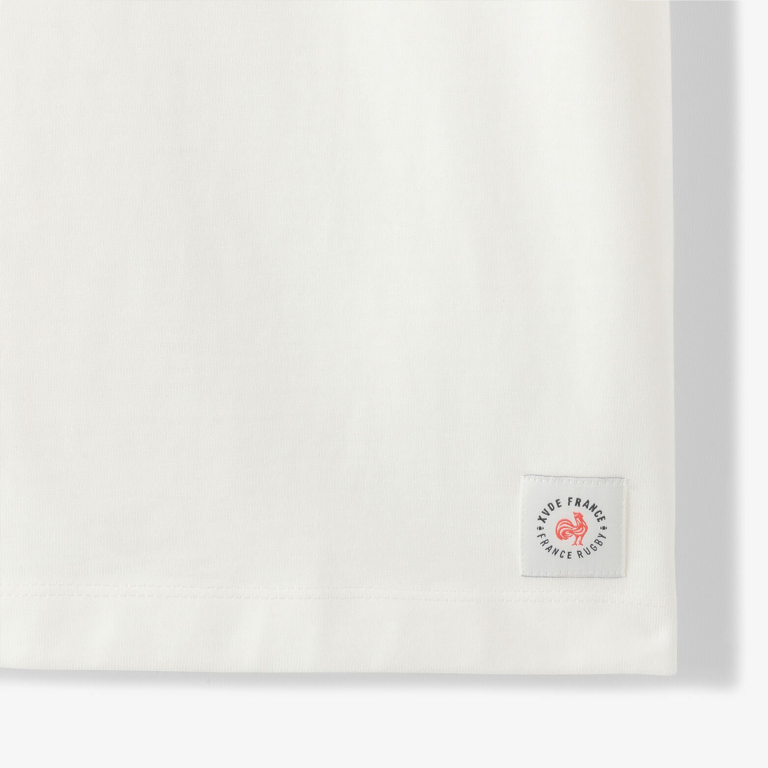 Tee shirt brod&eacute; poitrine licence France Rugby