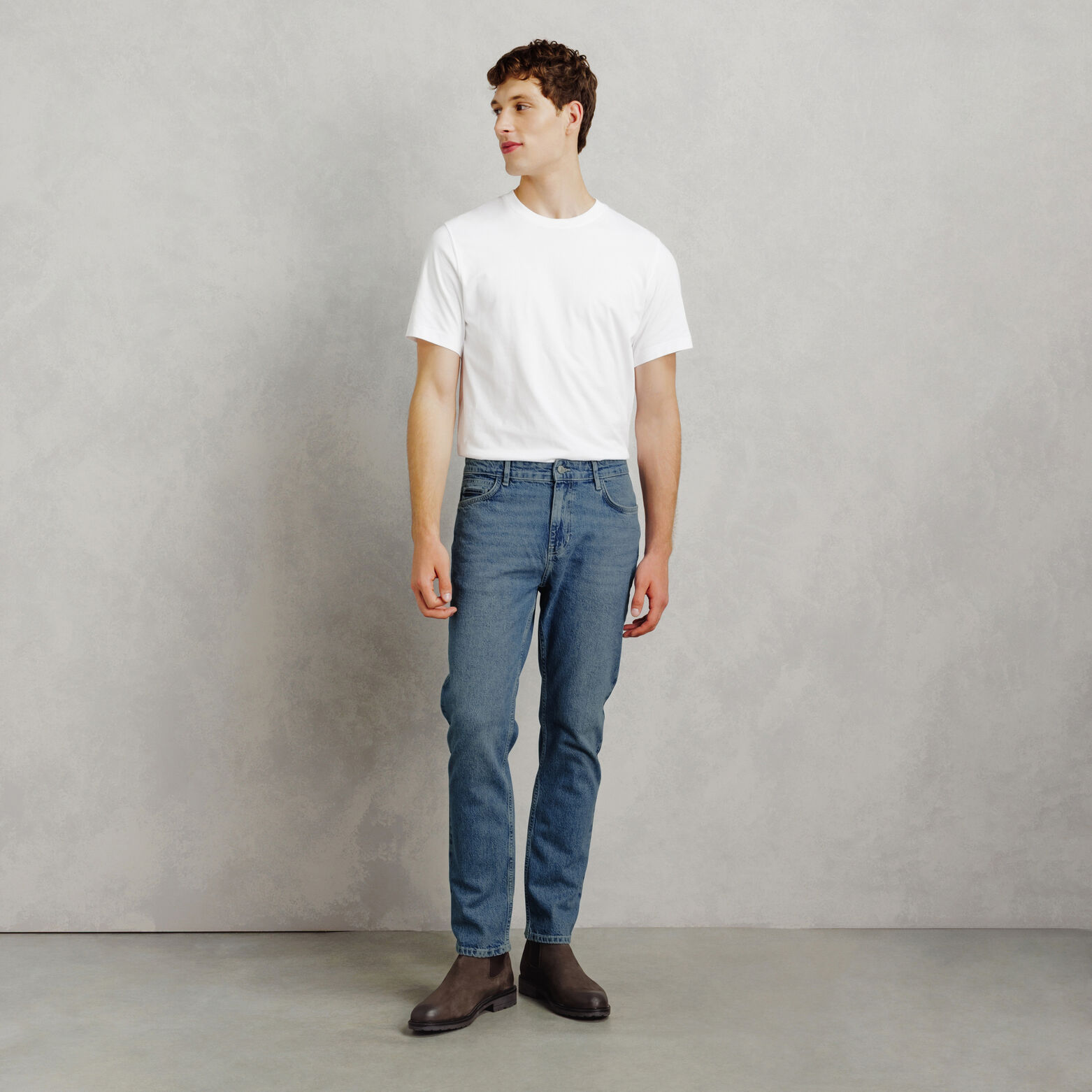 Straight fit jeans, 4 lengtes 