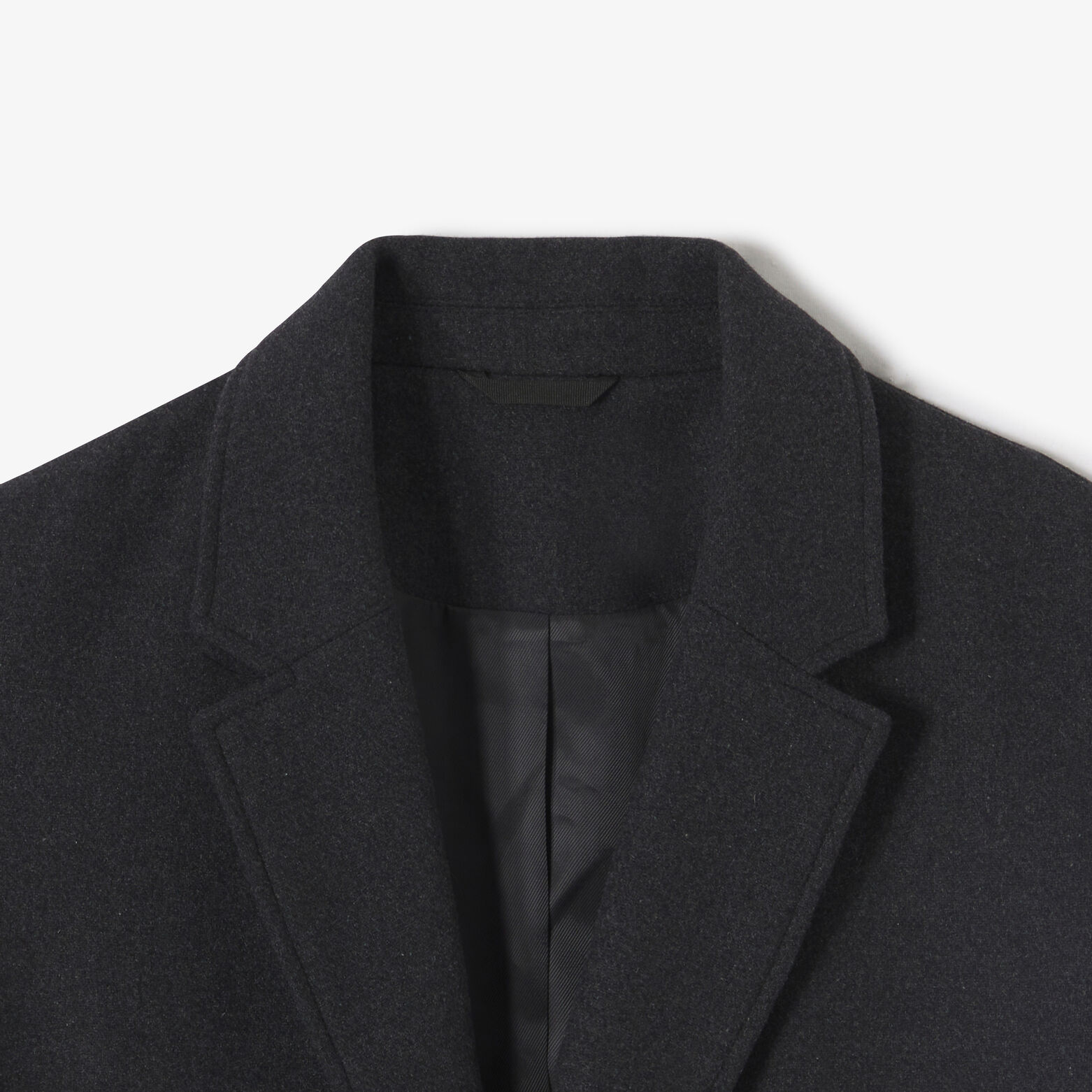 Lange wintermantel met reverskraag