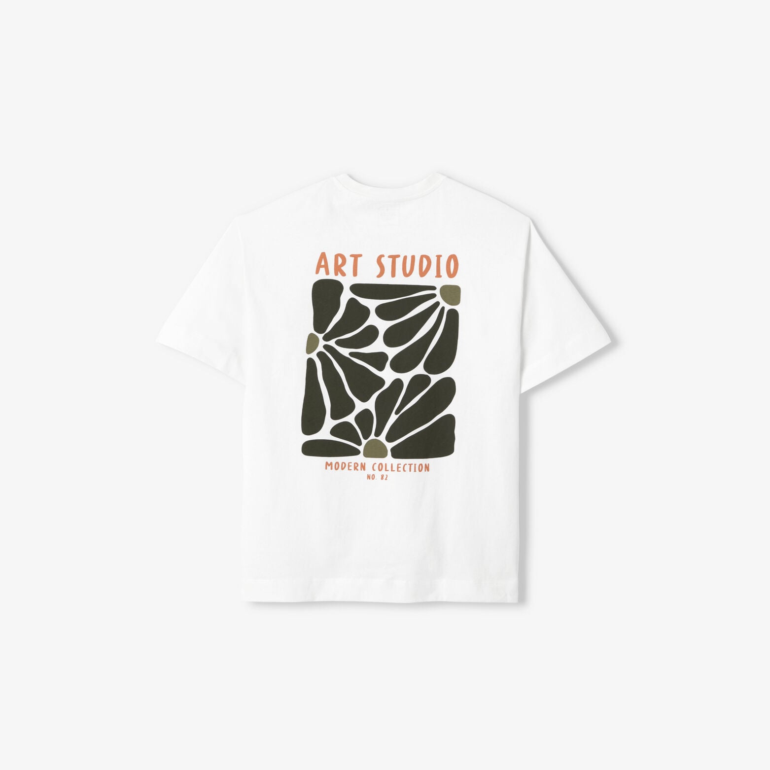 Tee shirt imprim&eacute; devant et dos fleurs
