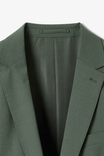 Slim fit kostuumvest in bi-stretchstof
