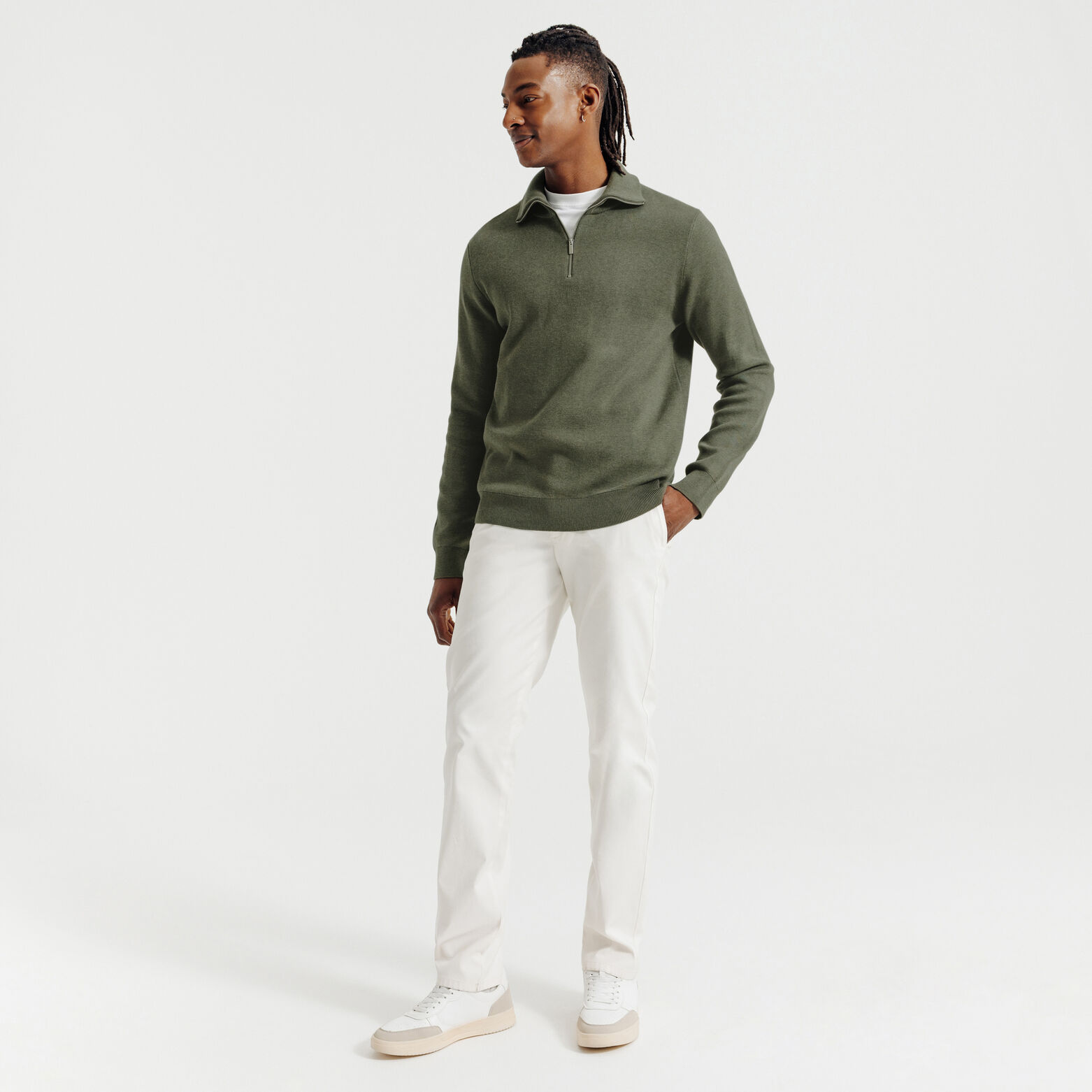 "Le Parfait by JULES" trui met truckerskraag