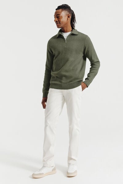 "Le Parfait by JULES" trui met truckerskraag