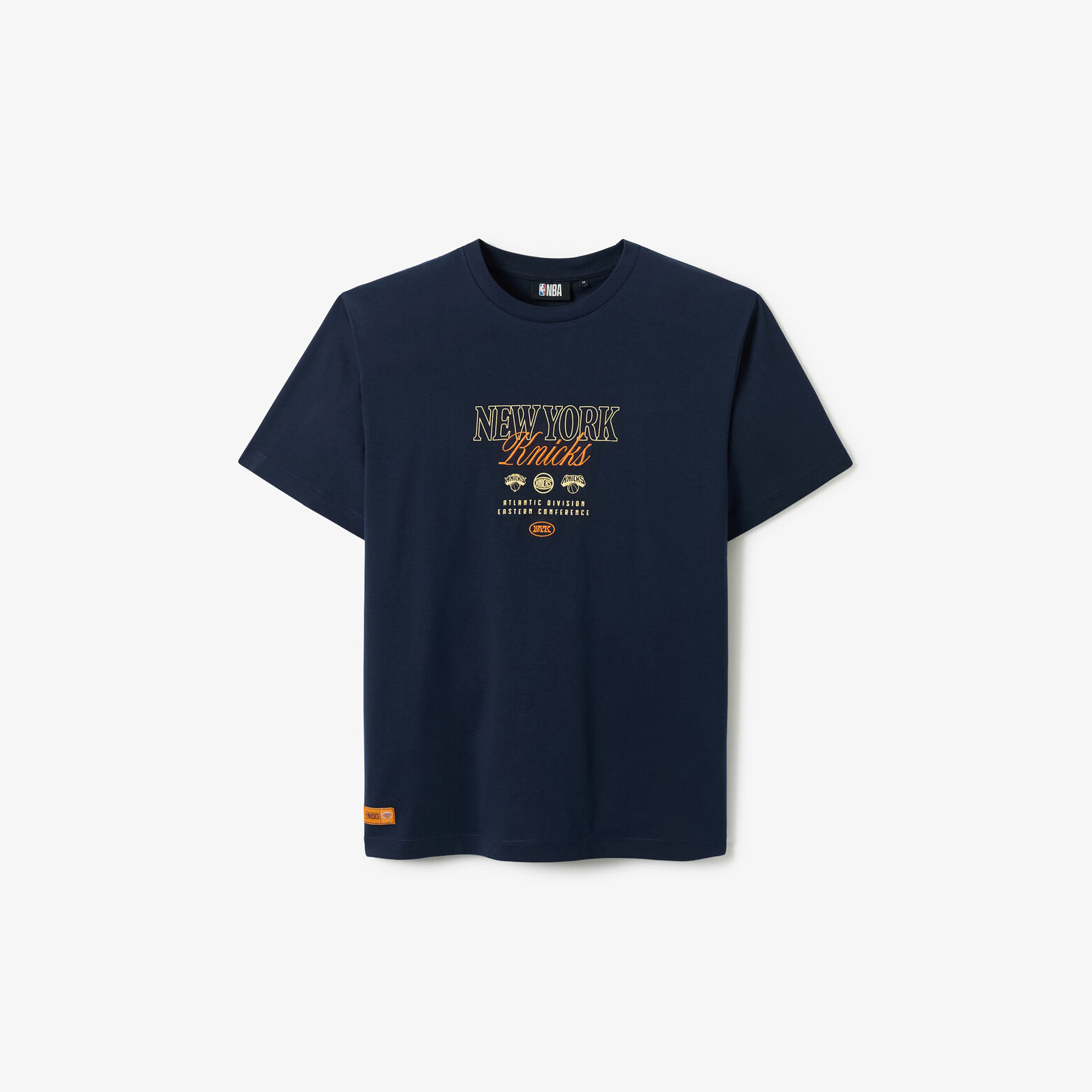 T-shirt met print New York Knicks NBA-licentie