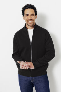 Gilet zipp&eacute; col montant