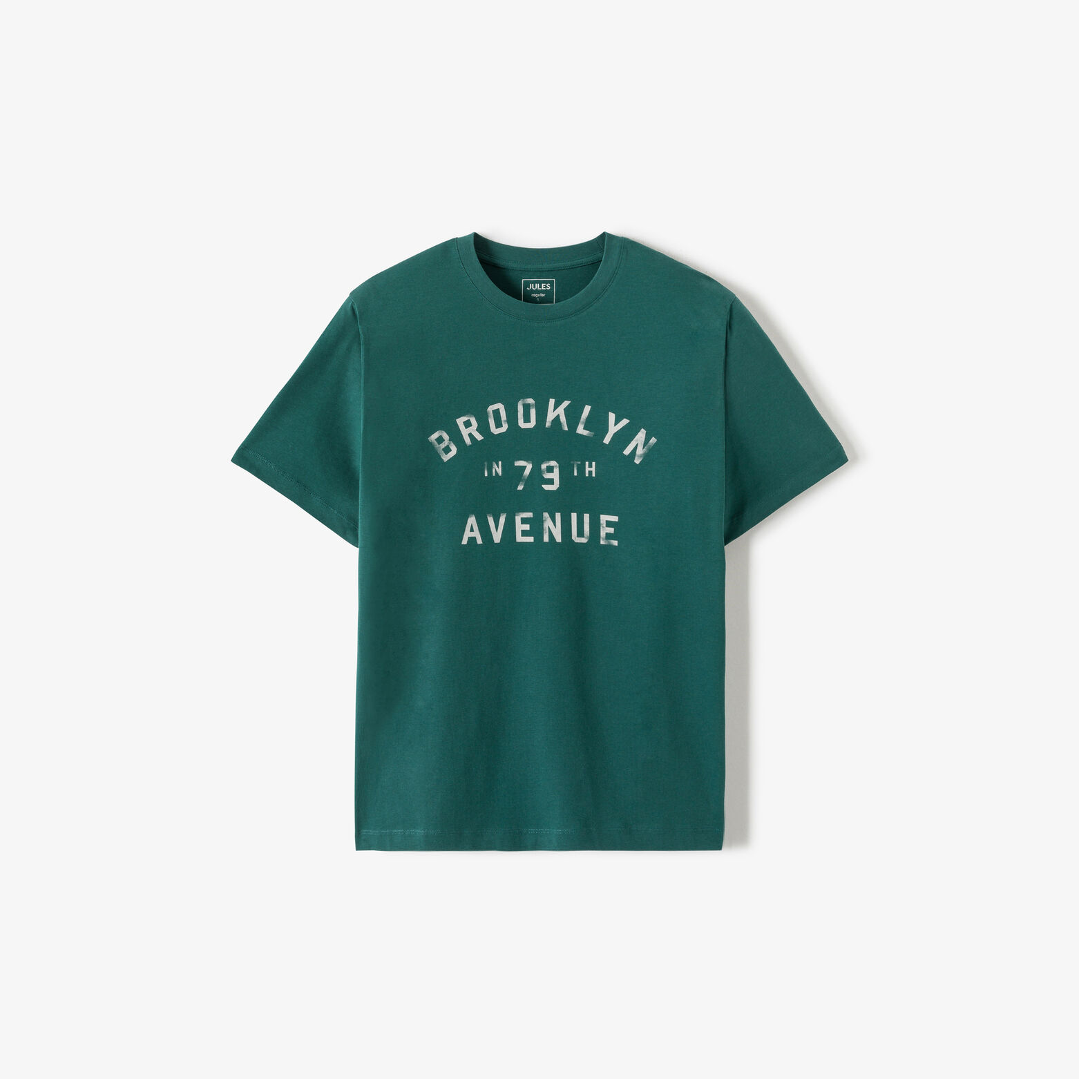 Tee shirt imprim&eacute; devant en coton