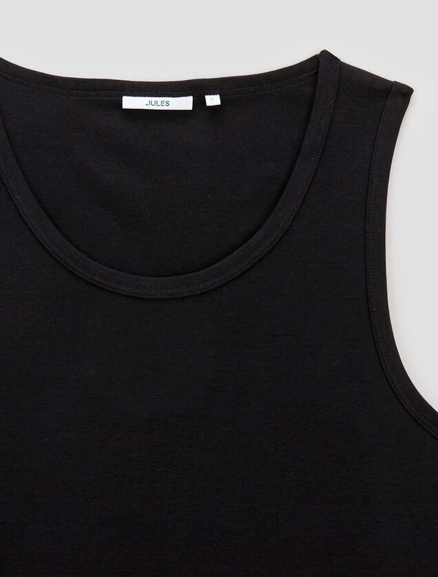 Débardeur en côte 1x1