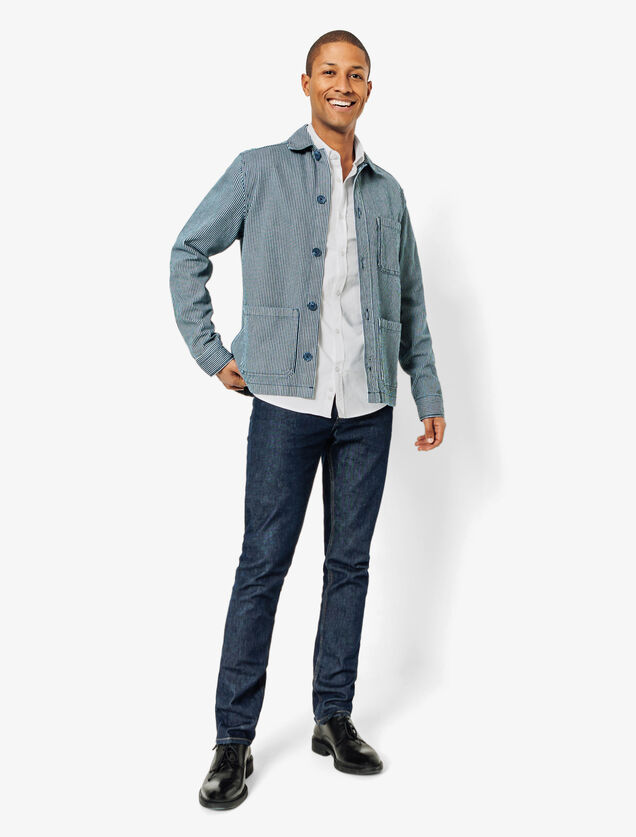 Chemise oxford en coton unie