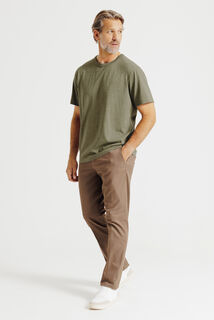 Relax fit t-shirt in katoen