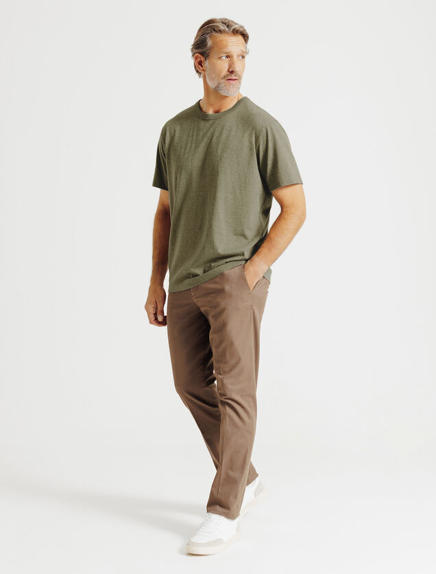 Relax fit t-shirt in katoen