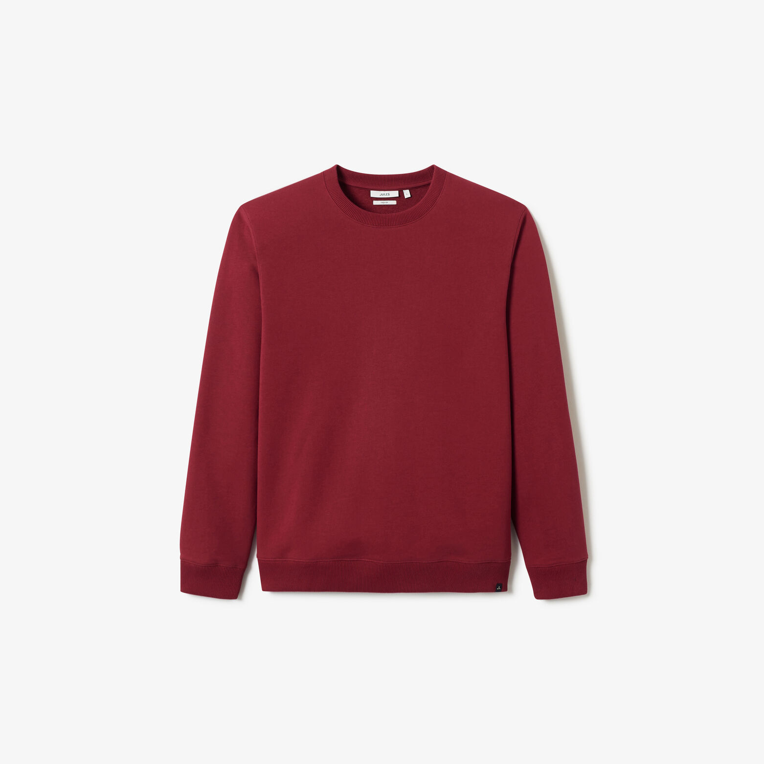 Sweat col rond molleton uni