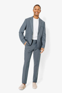 Pantalon de costume contenant du lin