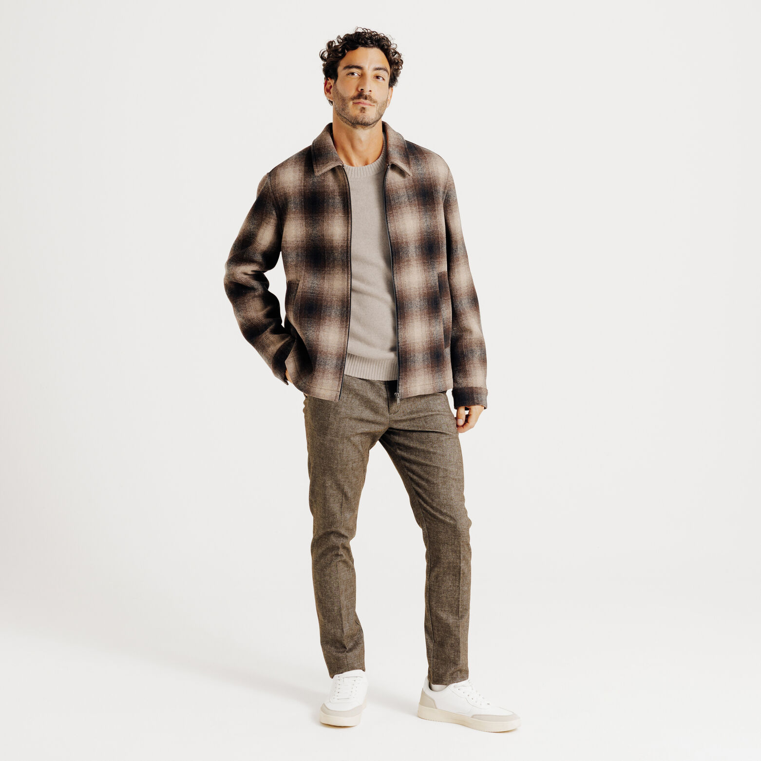 Pull col rond lambswool