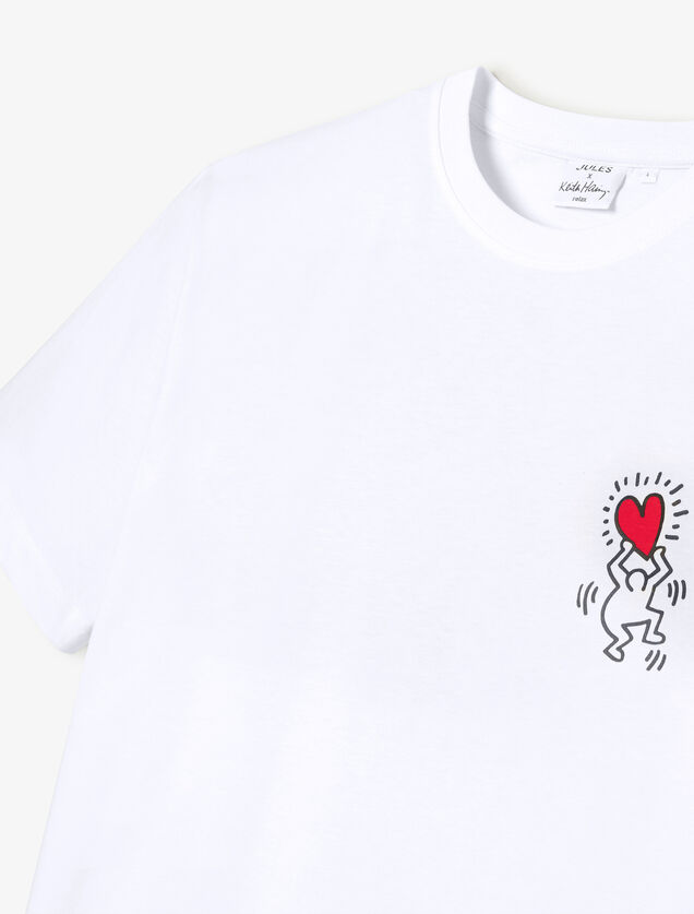 Tee shirt licence Keith Haring