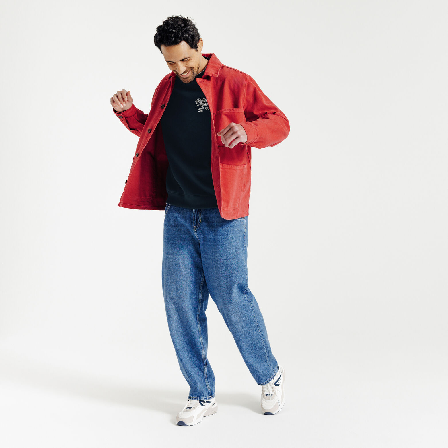 Sweat col rond imprimé