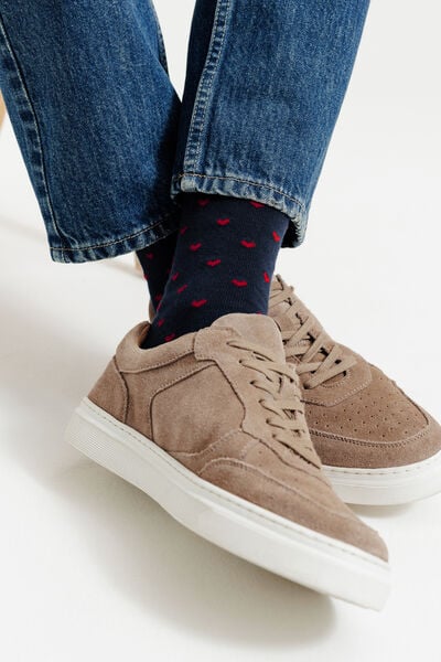 Chaussettes Bleu fonc&eacute;