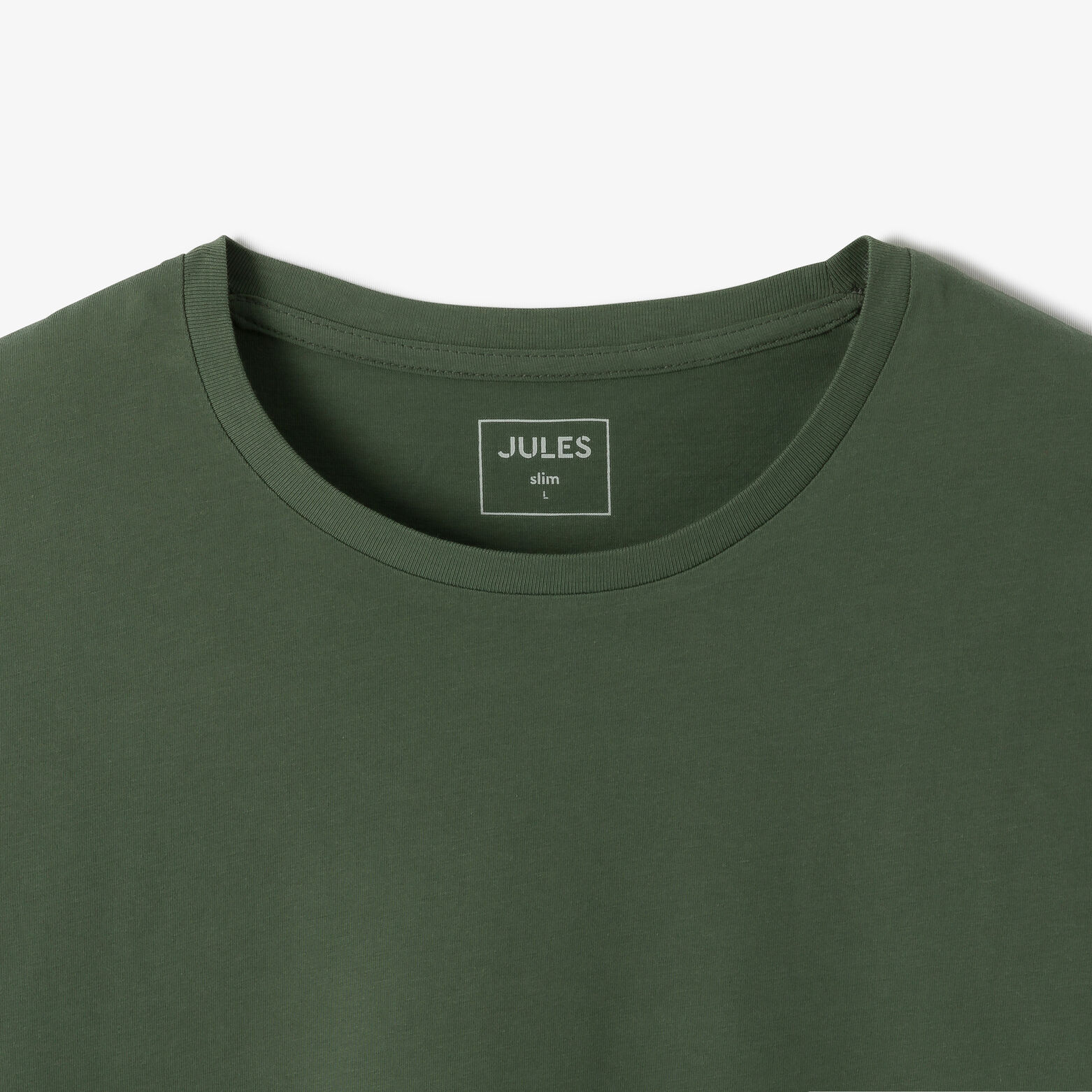 Basic T-shirt met ronde hals