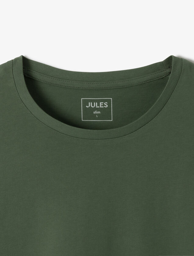 Basic T-shirt met ronde hals