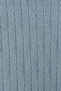 Pull col rond torsade