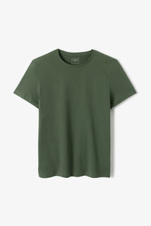Basic T-shirt met ronde hals