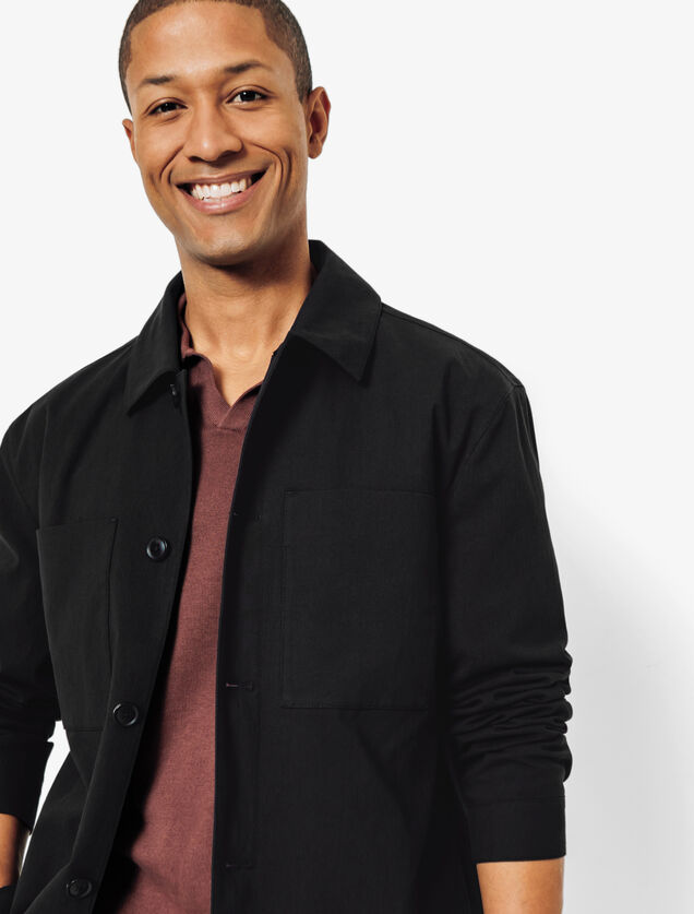 Blouson léger col chemise