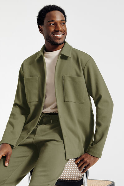 Surchemise regular en maille